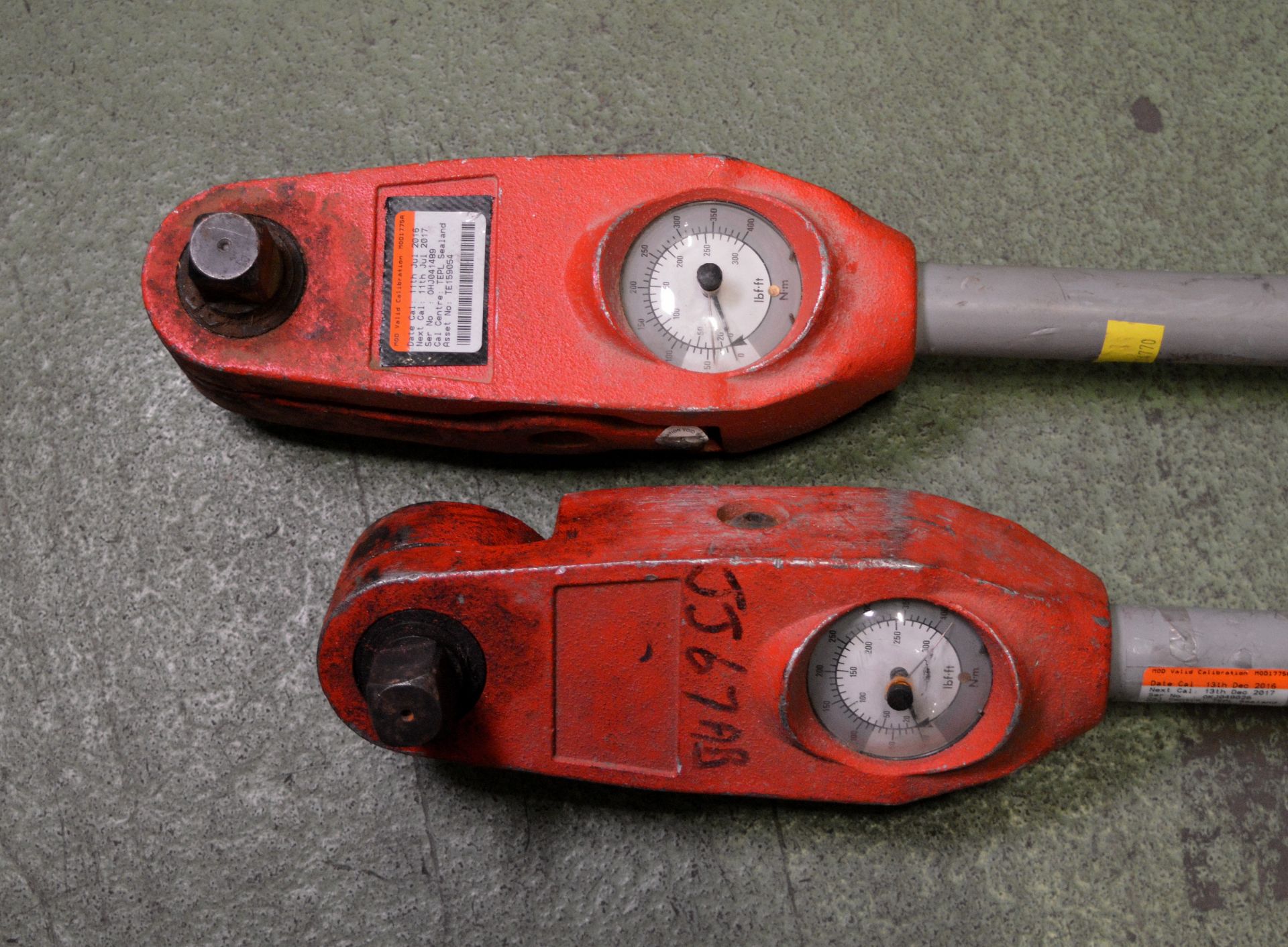 2x Dial Torque Wrenches 3/4in 0-400Nm - Image 2 of 2