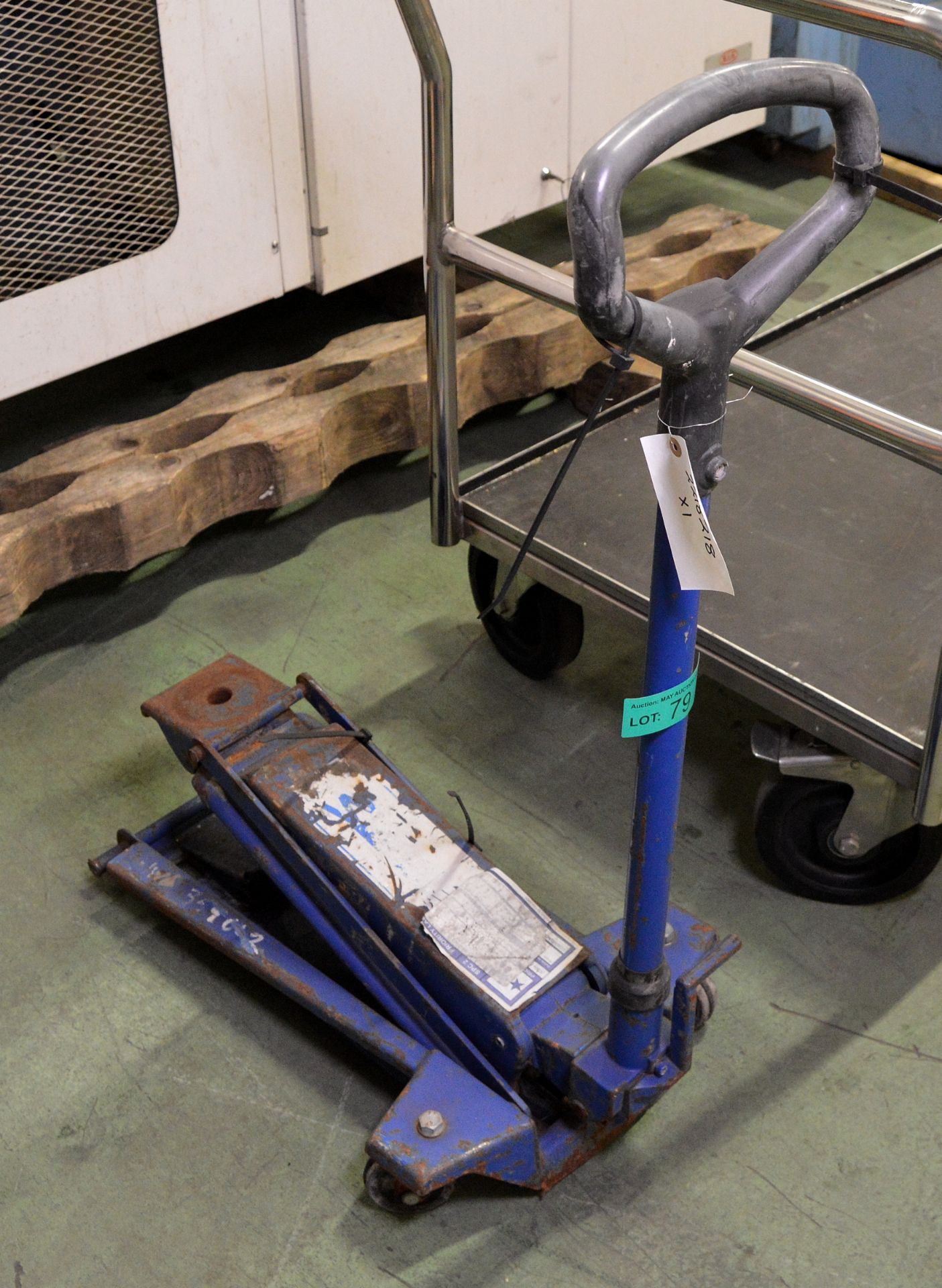 Weber 2000kg Vehicle Trolley Jack