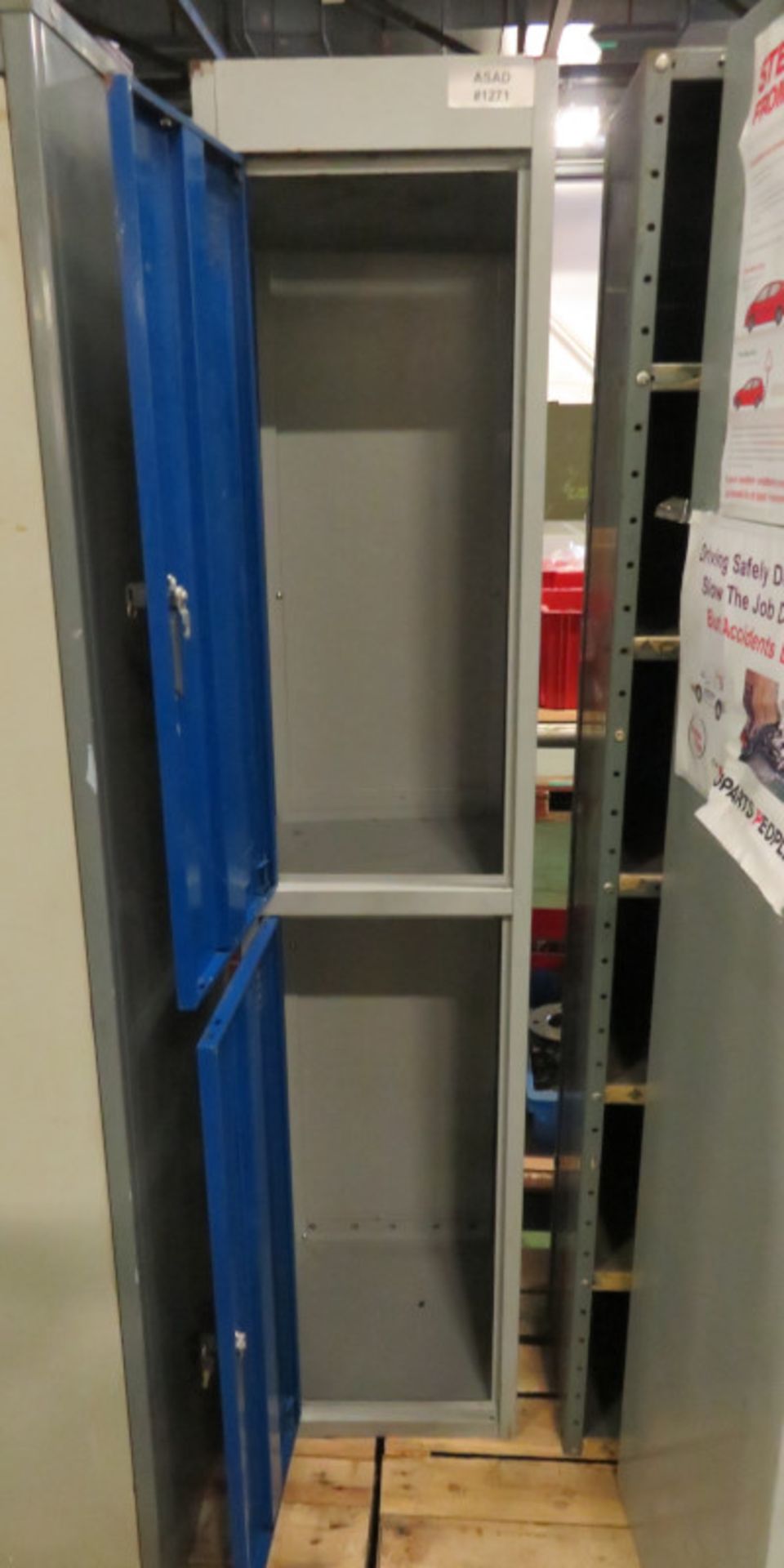 2x 2 bank personnel lockers - Image 6 of 8