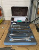 Tool Kit (incomplete) with Tool Case