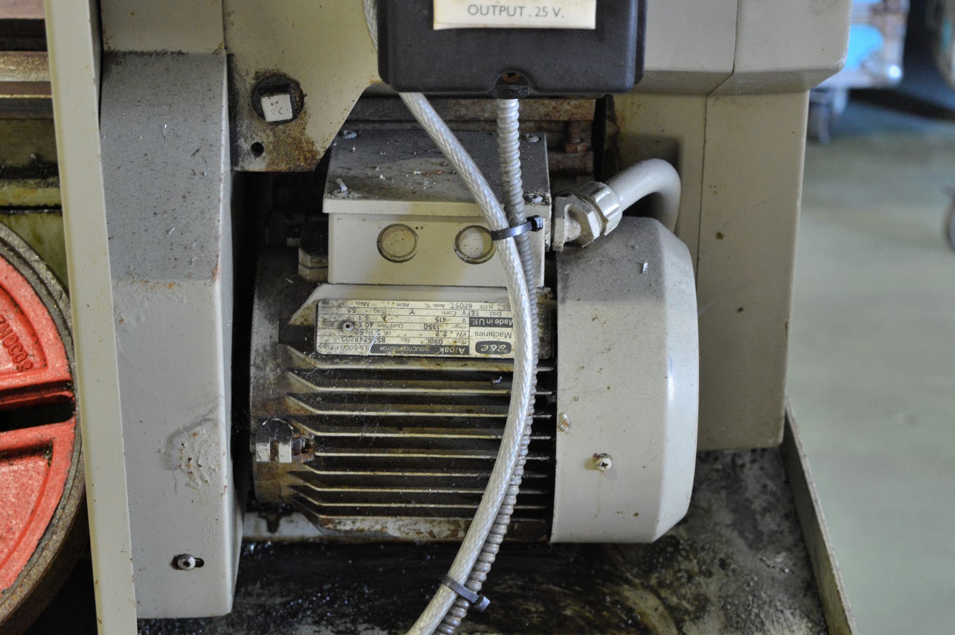 Harrison M300 Lathe with 1x 4 jaw chuck & tailstock only - no accessories or tooling - Image 8 of 8