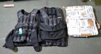 3x DKN 20kg weighted vests