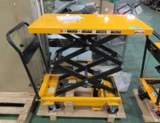 Manutan FL-00381M Mobile Lift Table - Max 350kg