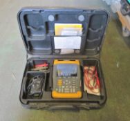 Fluke 199C Scopemeter Color 200 MHz 2.5GS/s with case