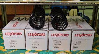 2x Lesjofors 4204288 Coil Springs and 2x Lesjofors 4208481 Coil Springs