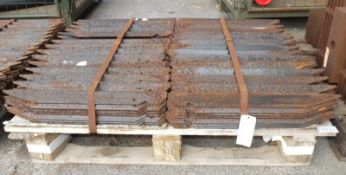 332x Small Metal Angle Fence Post 2ft