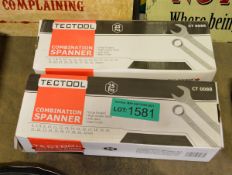 2x Tectool 25pc Combination Spanner Sets