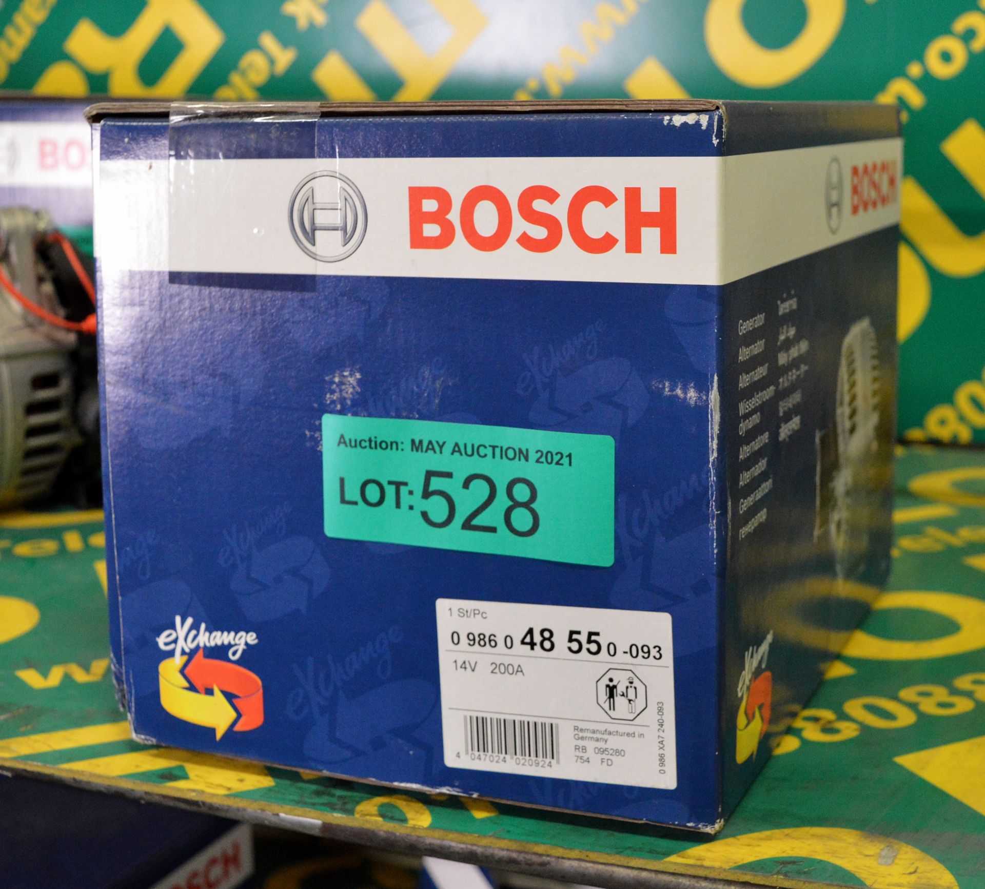 Bosch 48 55 - 14V 200A Alternator