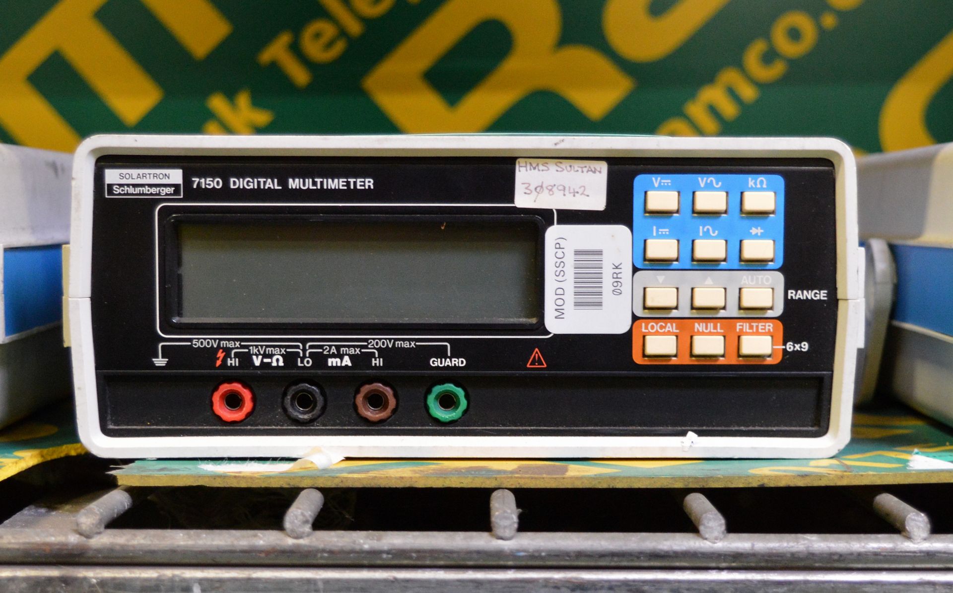 Solartron Schlumberger 7150 Digital Multimeter - Image 2 of 2