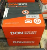 2x Don Brake Disc Sets - Models - PCD10012 x2