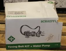 INA Schaeffler 349 77 9128 Timing Belt Kit & Water Pump