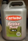 Carlube brake fluid DOT4 - 5LTR - 3 bottles