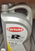 Carlube R-Tec 15 5W-20 motor oil fully synthetic - 5LTR - 3 bottles