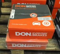 2x Don Brake Disc Sets - Models - PCD10022 & PCD10202