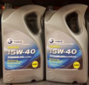 2x G Force Mineral 15W-40 A3/B4 Engine Oil - 5L