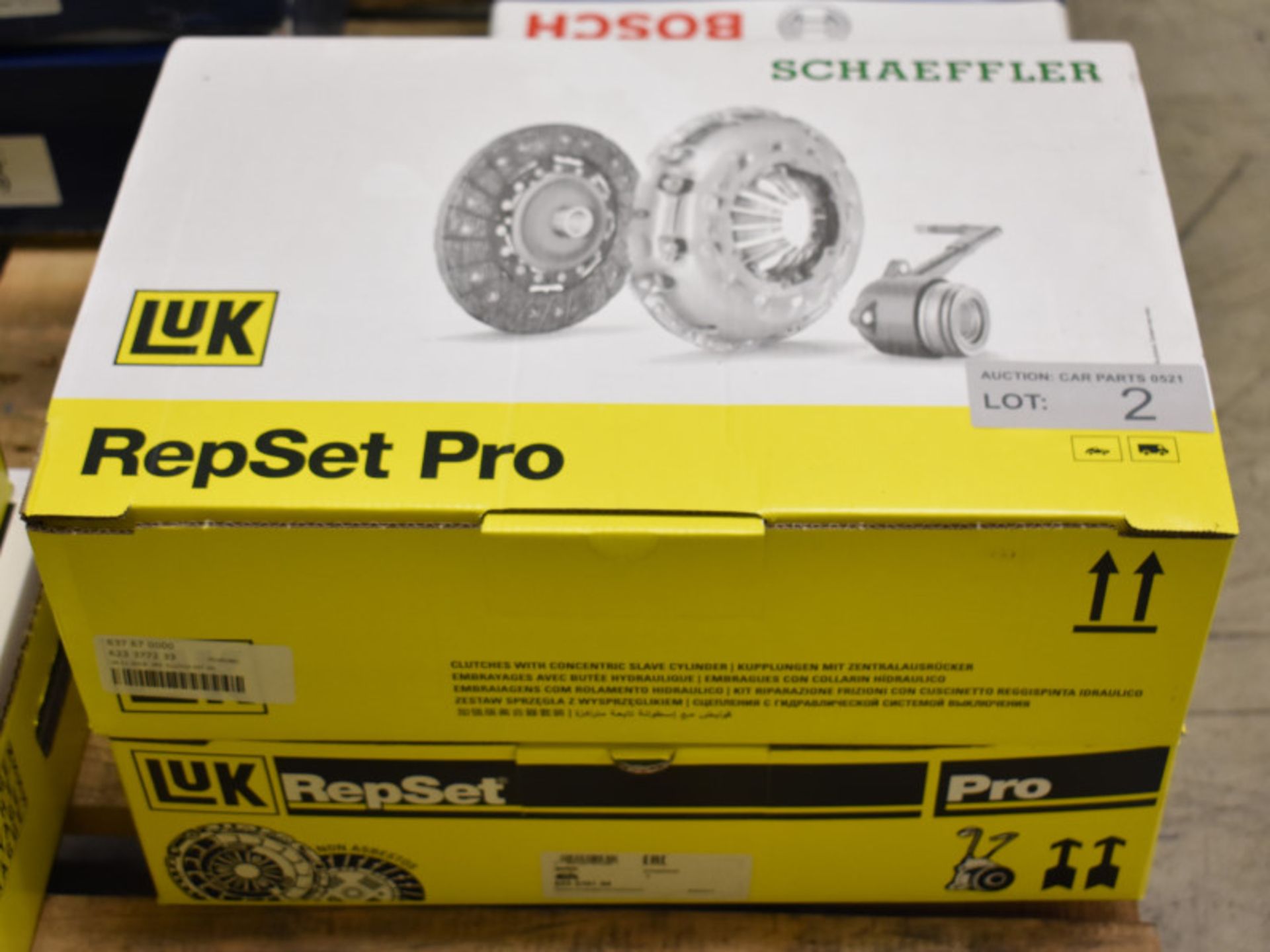 2x LUK Repset Pro Clutch Kits - Models - 623 3772 33 & 623 3151 34