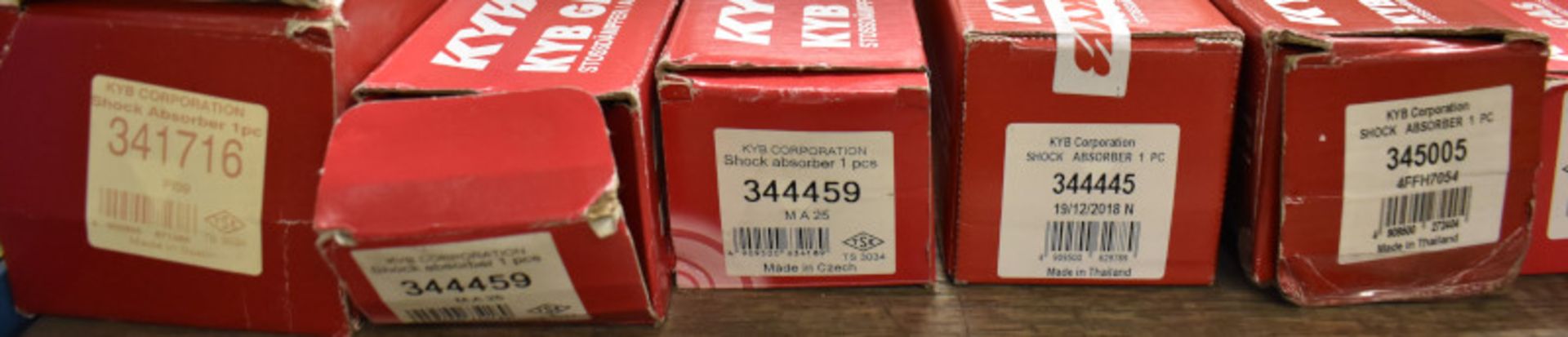 13x KYB Excel-G Gas Shock Absorbers - Please see pictures for examples of model numbers - Image 2 of 5