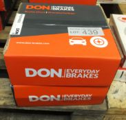 2x Don Brake Disc Sets - Models - PCD10032 x2