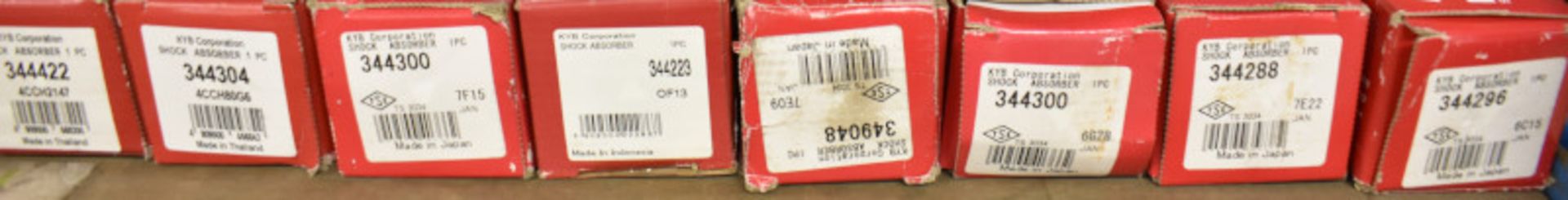 18x KYB Excel-G Gas Shock Absorbers - Please see pictures for examples of model numbers - Image 4 of 4