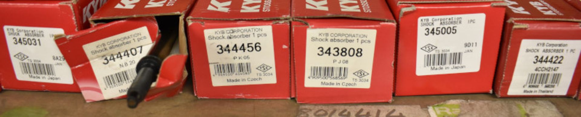 18x KYB Excel-G Gas Shock Absorbers - Please see pictures for examples of model numbers - Image 3 of 4