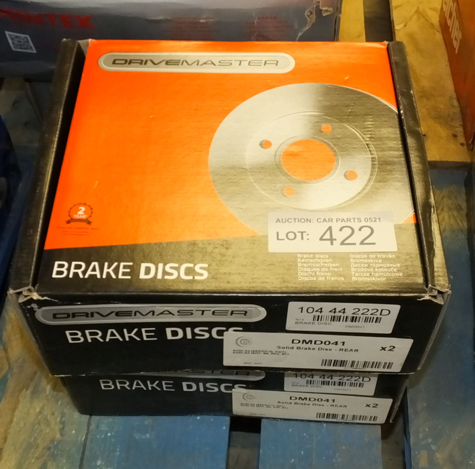 2x Drivemaster DMD041 Brake Disc Sets