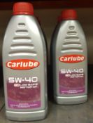 Carlube 5W-40 C3 low saps motor oil - 1LTR - 7 bottles