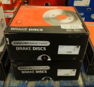 2x Drivemaster DMD027 Brake Disc Sets