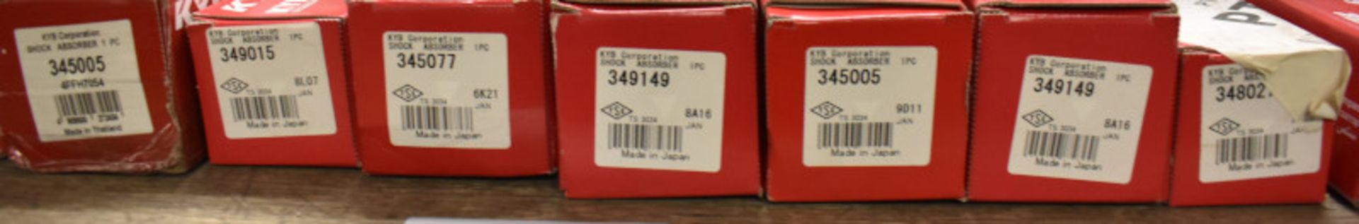 13x KYB Excel-G Gas Shock Absorbers - Please see pictures for examples of model numbers - Image 3 of 5