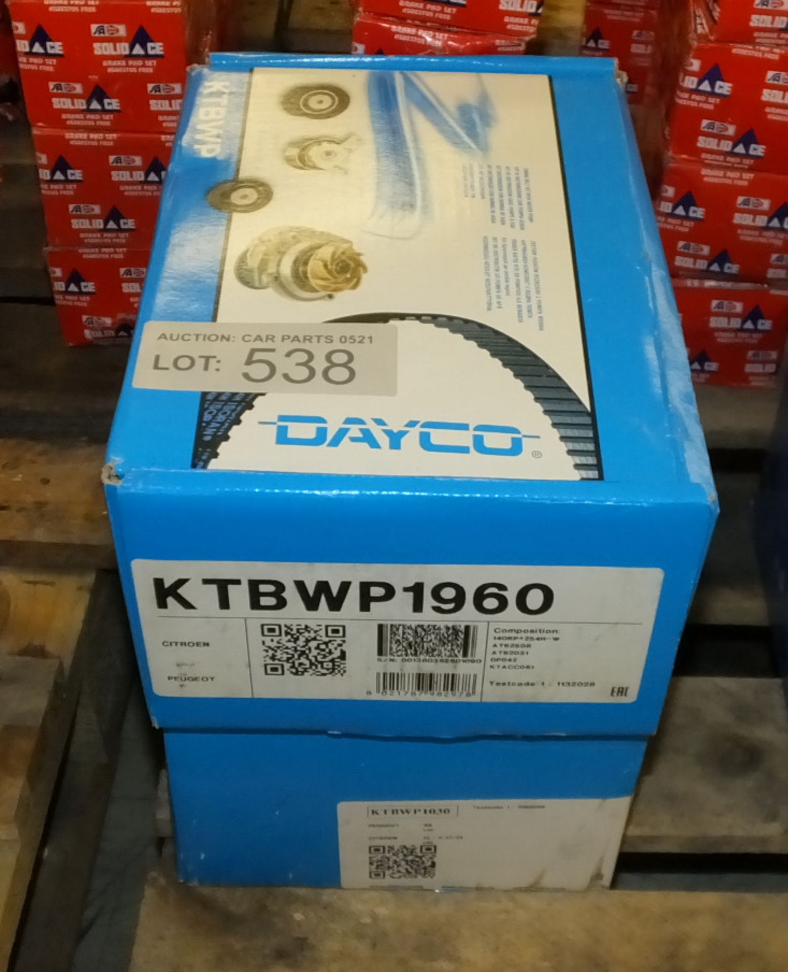 2x Dayco Timing belt kits - check pictures for models