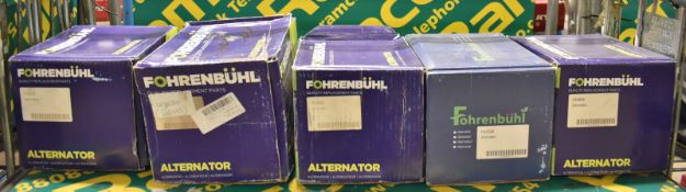 5x Fohrenbuhl Alternators - Please see pictures for model numbers