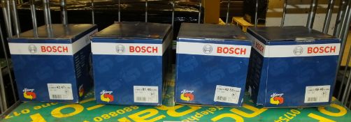 4x Bosch alternators - see pictures for models