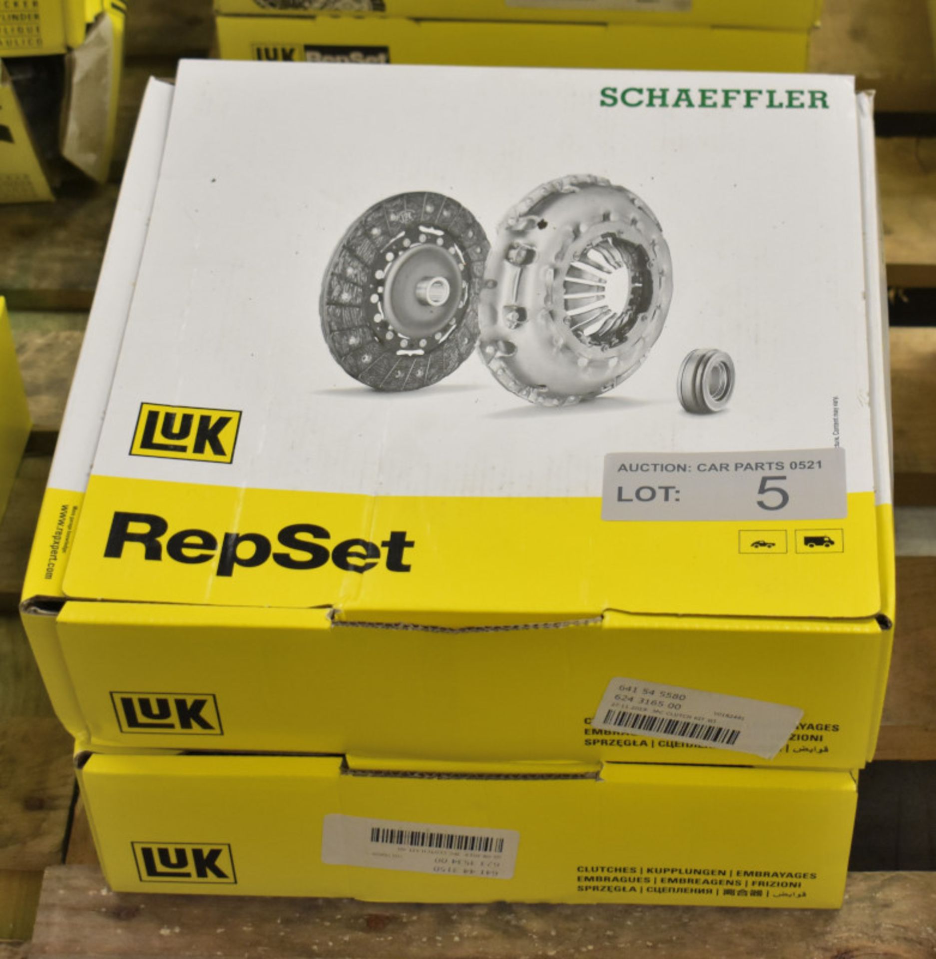 2x LUK Repset Clutch Kits - Models - 624 3165 00 & 623 3534 00