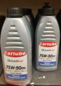 Carlube DriveLine 75W-90MV multi vehicle manual transmission fluid - 1LTR - 13 bottles