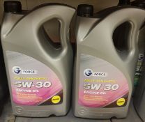 2x G Force Fully Synthetic 5W-30 A5/B5 Engine Oil - 5L