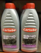 Carlube 5W-40 C3 low saps motor oil - 1LTR - 13 bottles