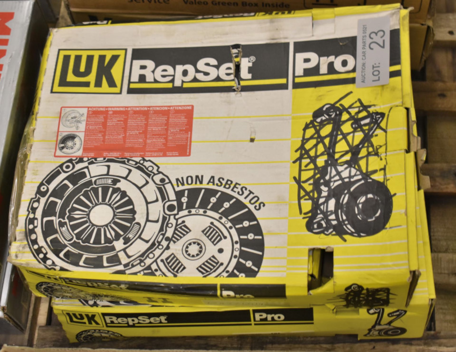 2x LUK Repset Pro Clutch Kits - Models - 624 3264 19 (without CSC) & 623 3210 33 - Image 2 of 2