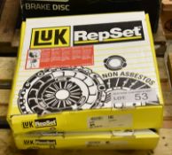 2x LUK Repset Clutch Kits - Models - 622 3159 09 & 623 2774 00