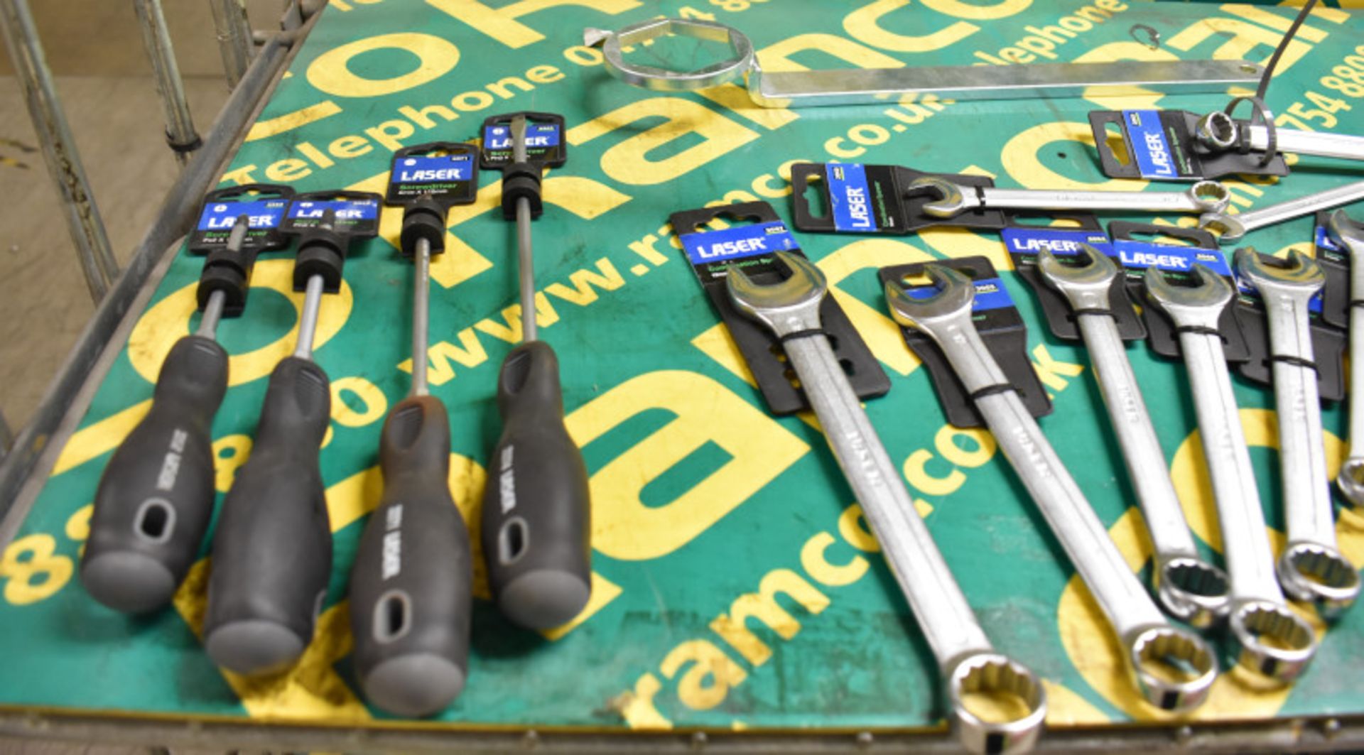 Laser Screwdriver, Combination Spanner & Grip Wrench Assortment - Image 2 of 4