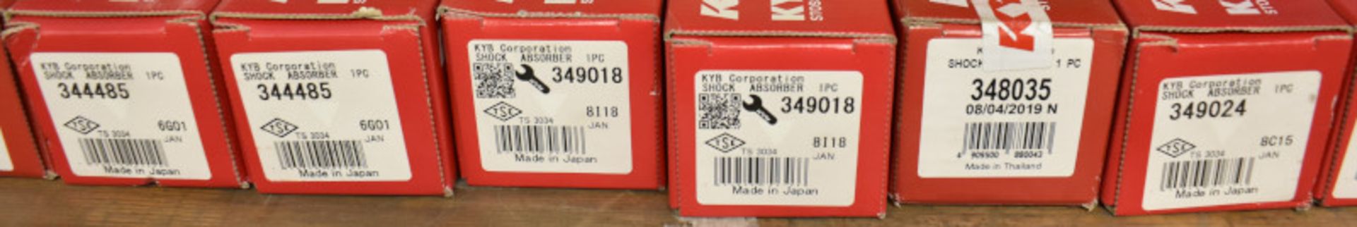 13x KYB Excel-G Gas Shock Absorbers - Please see pictures for examples of model numbers - Image 5 of 5