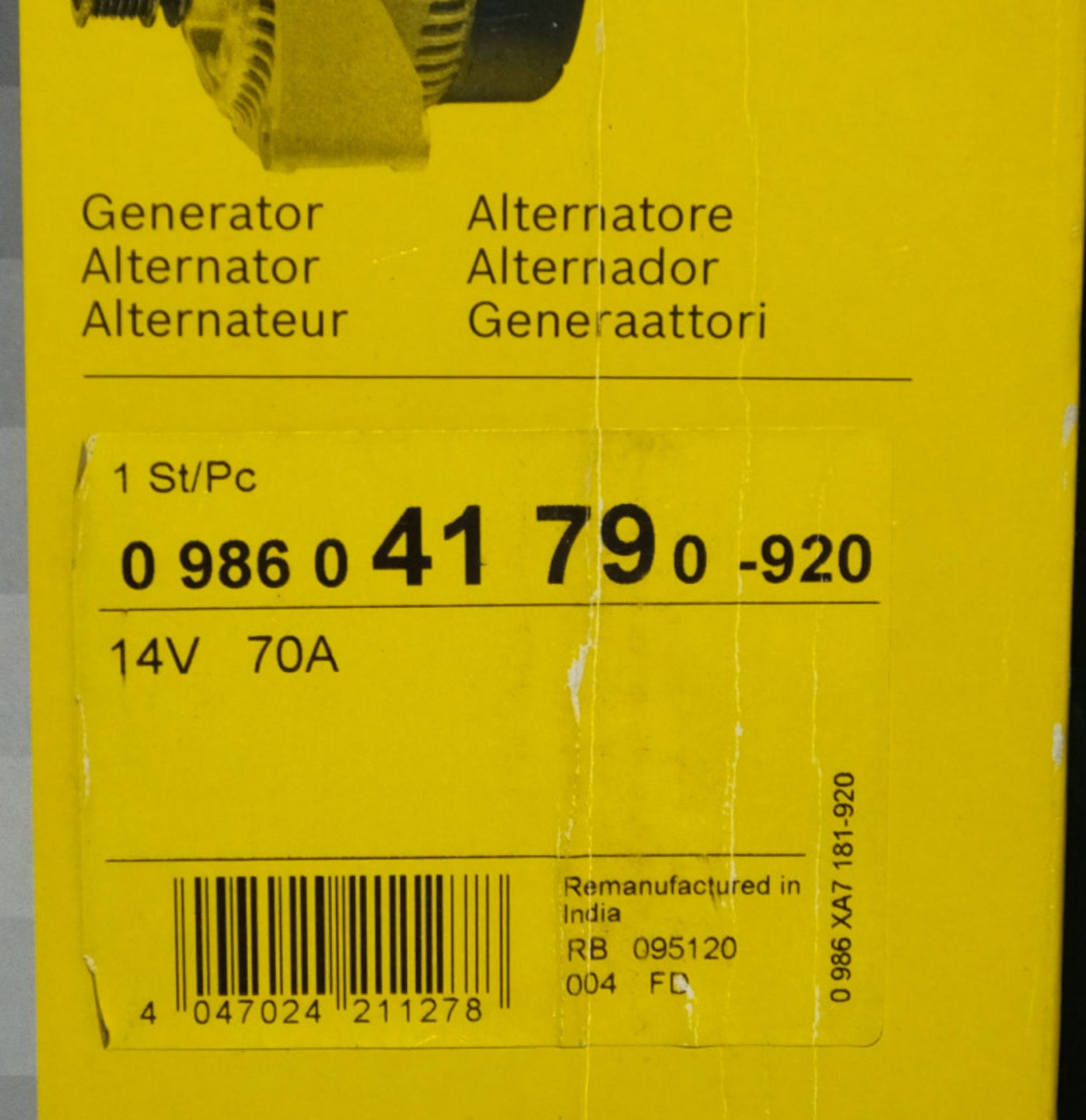 4x Alternators - Bosch, Lucas, CA Autocharge, Delphi - Please see pictures for model numbe - Image 5 of 5