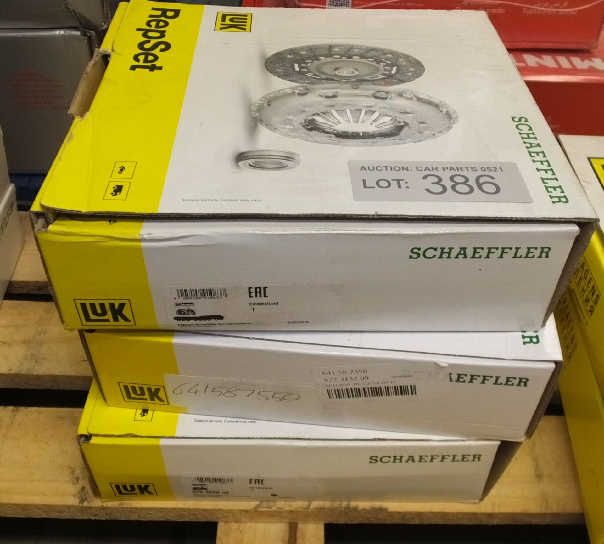 3x LUK Schaeffler Repset Clutch Kits - Models - 641 7354 20, 622 3132 09 & 620 3268 00