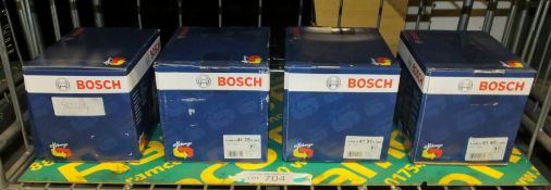 4x Bosch alternators - see pictures for models