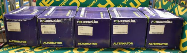 5x Fohrenbuhl Alternators - Please see pictures for model numbers