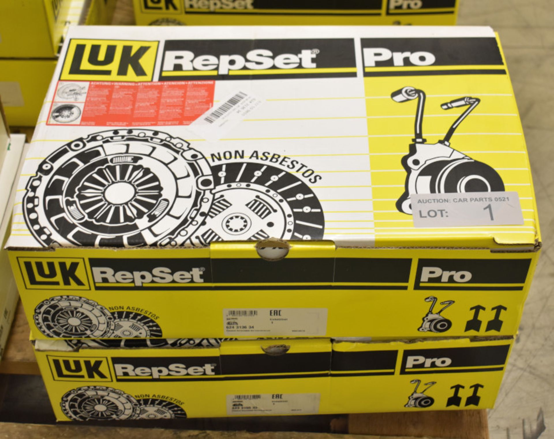 2x LUK Repset Pro Clutch Kits - Models - 624 3136 34 & 623 3155 33