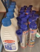 Carplan De-ionised water 1LTR - 5 bottles, Liqui Moly injector cleaner 300ml tins - 10 tin