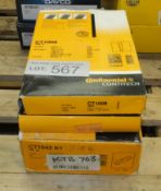 3x Continental Contitech synchrobelts - see pictures for models