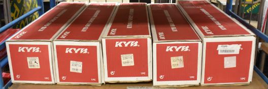 5x KYB Gas Shock Absorbers - Please see pictures for examples of model numbers