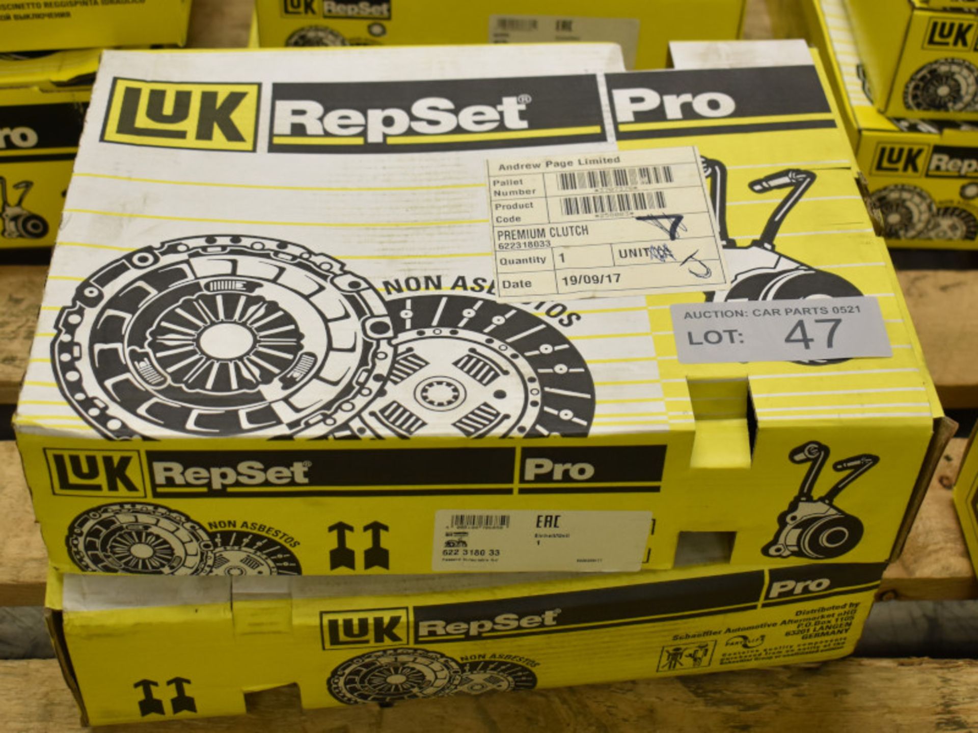 2x LUK 622 3180 33 Repset Pro Clutch Kits