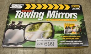 Maypole Extension towing mirrors