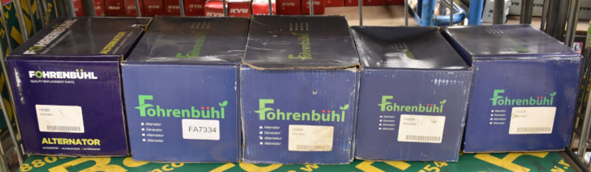 5x Fohrenbuhl Alternators - Please see pictures for model numbers